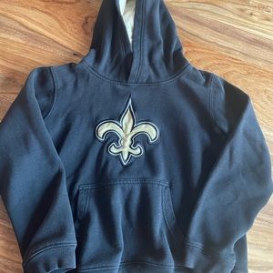 Size Medium boys NFL New Orleans Saints Sweatshirt